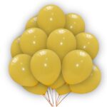 Deep Yellow-Plain-Balloons