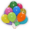 Multi colour-Plain-Balloons