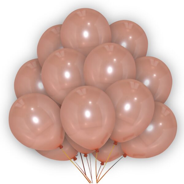 Rose Gold-Plain-Balloons