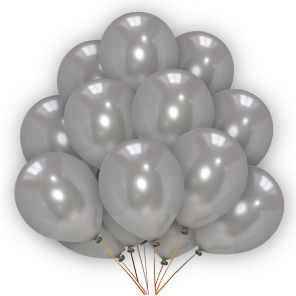 Silver-Plain-Balloons