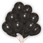 Black-Plain-Balloons