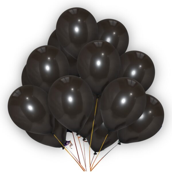 Black-Plain-Balloons