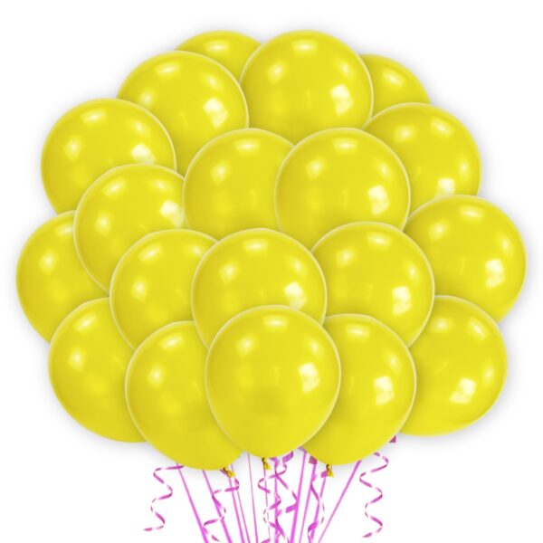 Yellow-Metallic-Balloons