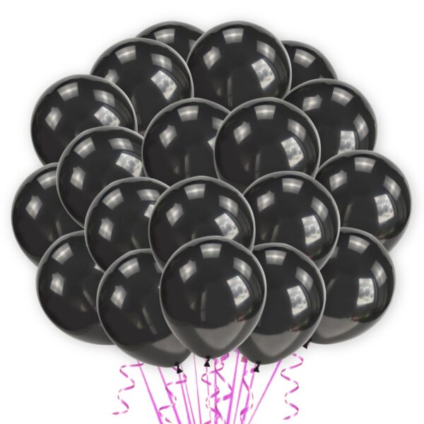 Black-Metallic-Balloons