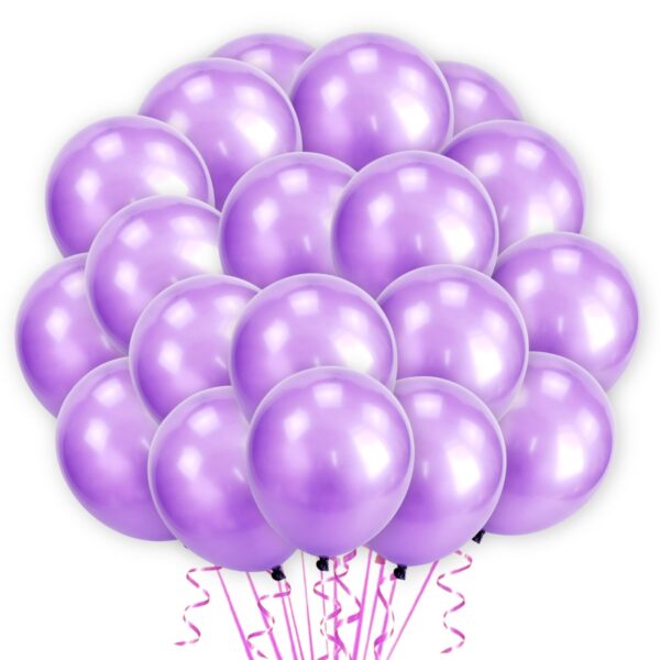 Light Purple-Metallic-Balloons