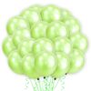 Light Green-Metallic-Balloons