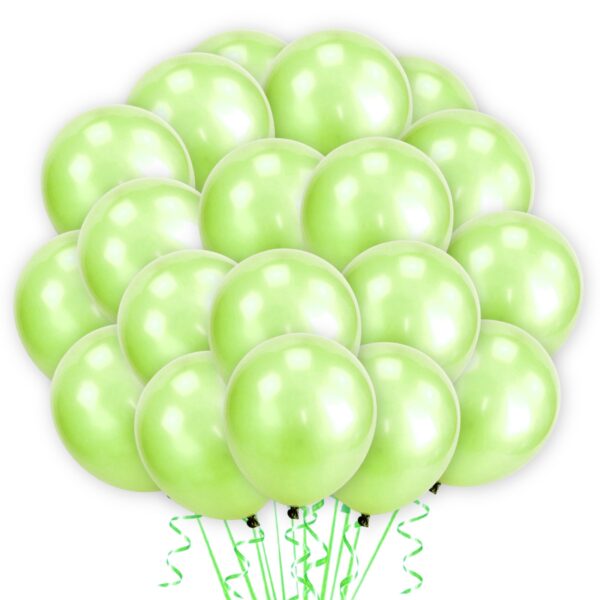 Light Green-Metallic-Balloons