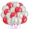 Red & Silver-Metallic-Balloons