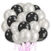 Black & Silver-Metallic-Balloons