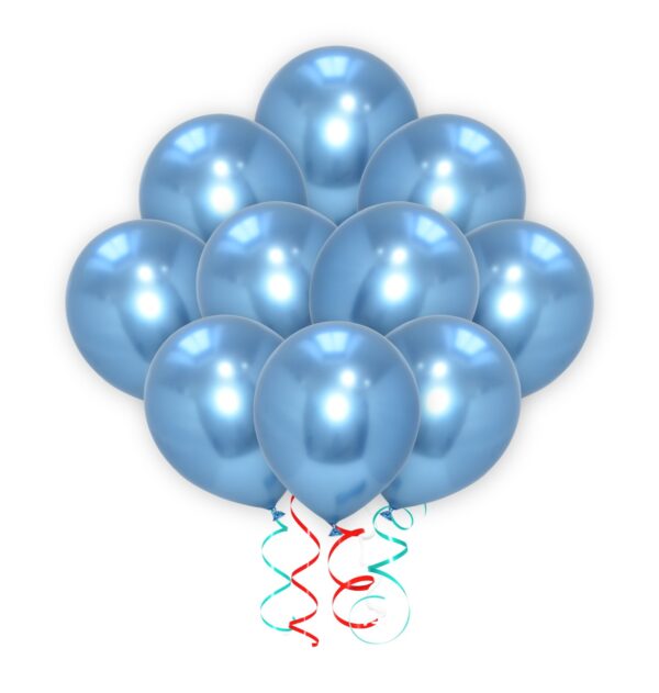 Blue-Chrome-Balloons