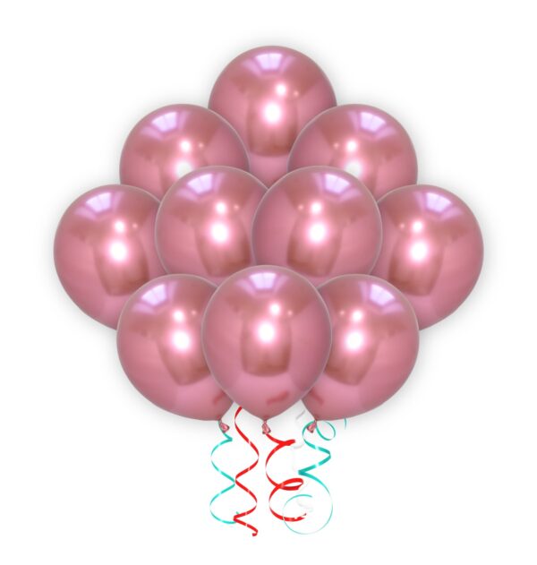 Pink-Chrome-Balloons