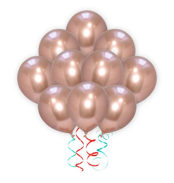 Rose Gold-Chrome-Balloons