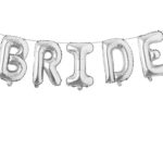 Silver-Bride-Foil Balloons