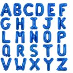 Blue-Letters-Foil Balloons
