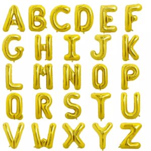 Gold-Letters-Foil Balloons