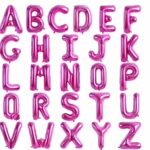 Pink-Letters-Foil Balloons