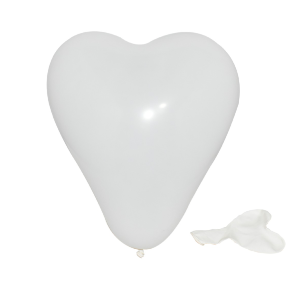 White-Heart-Shape-Balloons