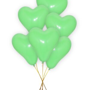 Green-Heart-Shape-Balloons