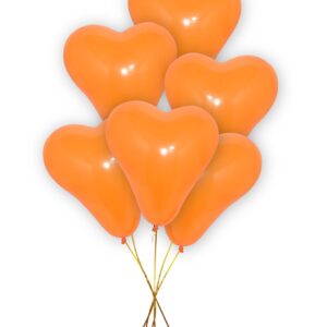 Orange-Heart-Shape-Balloons