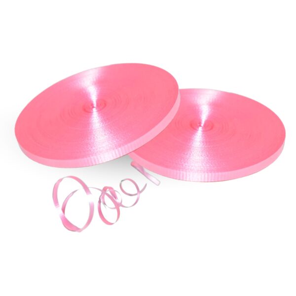 Classic Pink-Plain-Curling-Ribbon