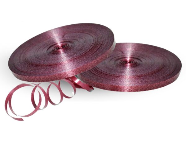Burgundy-Plain-Curling-Ribbon