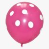 Hot Pink With White-Polka Dot-Balloons