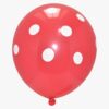 Red With White-Polka Dot-Balloons