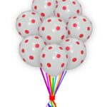 White With Red-Polka Dot-Balloons