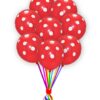 Red With White-Polka Dot-Balloons