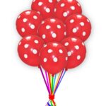 Red With White-Polka Dot-Balloons