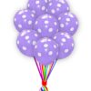 Purple With White-Polka Dot-Balloons