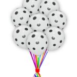 White With Black-Polka Dot-Balloons