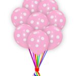 Pink With White-Polka Dot-Balloons