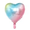 Multi Shade-Heart-Foil Balloons