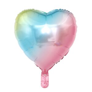 Multi Shade-Heart-Foil Balloons