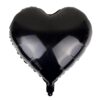 Black-Heart-Foil Balloons