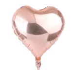 Rose Gold-Heart-Foil Balloons