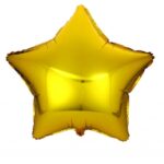 Gold-Star-Foil Balloons