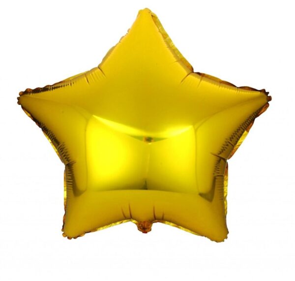 Gold-Star-Foil Balloons