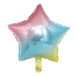 Multi Shade-Star-Foil Balloons