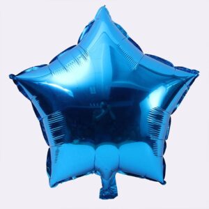 Blue-Star-Foil Balloons