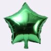 Green-Star-Foil Balloons
