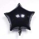 Black-Star-Foil Balloons