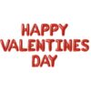 Red-Happy Valentines Day-Foil Balloons