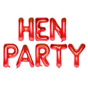 Red-Hen Party-Foil Balloons