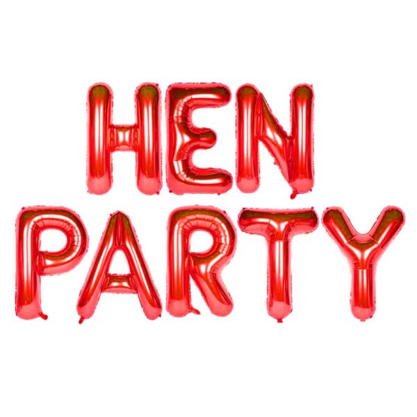 Red-Hen Party-Foil Balloons