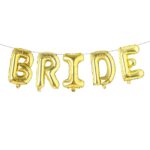 Gold-Bride-Foil Balloons