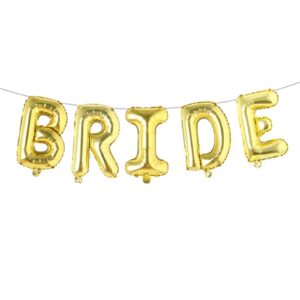 Gold-Bride-Foil Balloons