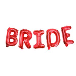 Red-Bride-Foil Balloons