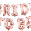 Rose Gold-Bride To Be-Foil Balloons